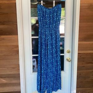 Escapada Strapless Jumpsuit. Extra Large.